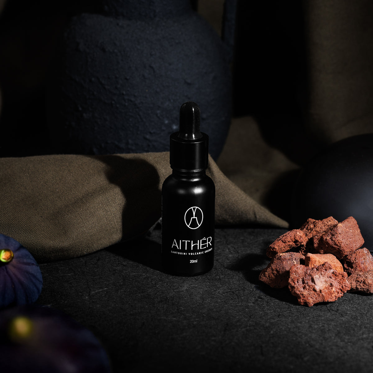 Black Fig • Διαχύτης με κόκκινες ηφαιστειακές πέτρες 20 ml