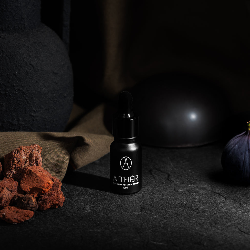 Black Fig Red Volcanic Stones Mineral Diffuser.