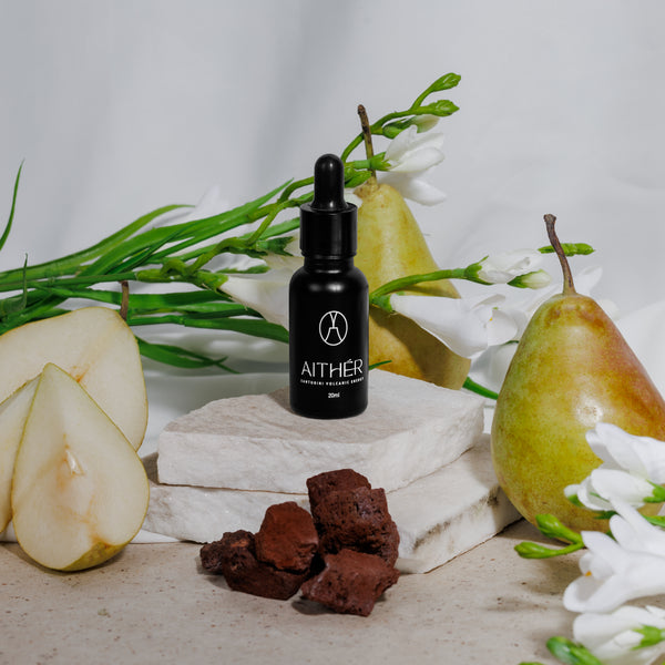 English Pear & Freesia Red Volcanic Stones Mineral Diffuser