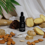 Ginger Almond • Διαχύτης με κόκκινες ηφαιστειακές πέτρες 10 ml