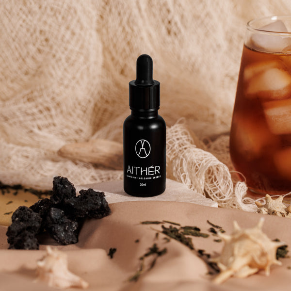 Island Ice Tea Black Volcanic Stones Mineral Diffuser