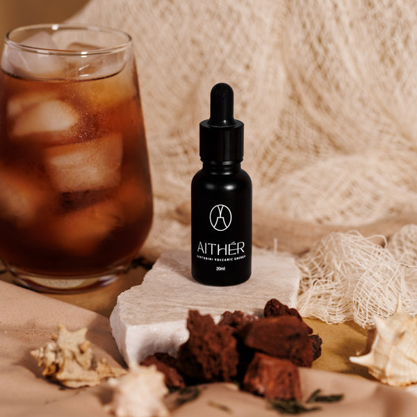 Island Ice Tea Red Volcanic Stones Mineral Diffuser