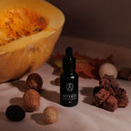 Pumpkin Spice Red Volcanic Stones Mineral Diffuser