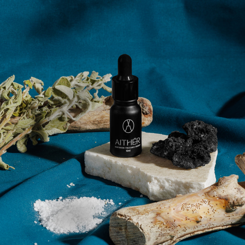 Sea Salt & Sage Black Volcanic Stones Mineral Diffuser.