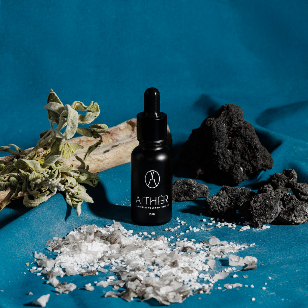 Sea Salt & Sage Black Volcanic Stones Mineral Diffuser