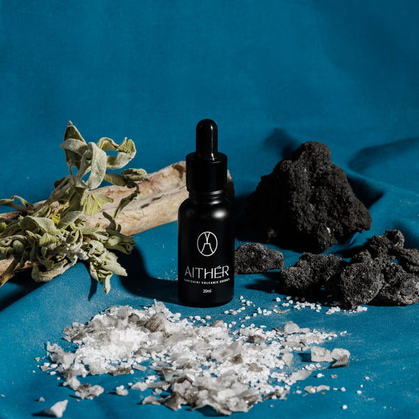 Sea Salt & Sage Black Volcanic Stones Mineral Diffuser