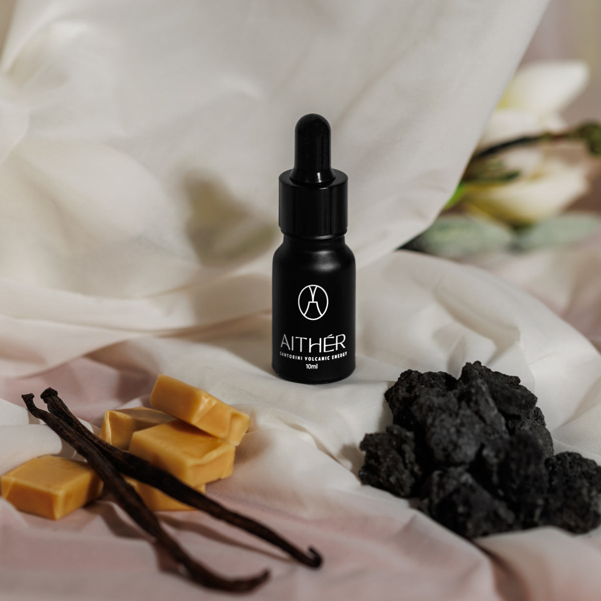 Vanilla Caramel • Διαχύτης με κόκκινες ηφαιστειακές πέτρες 10 ml