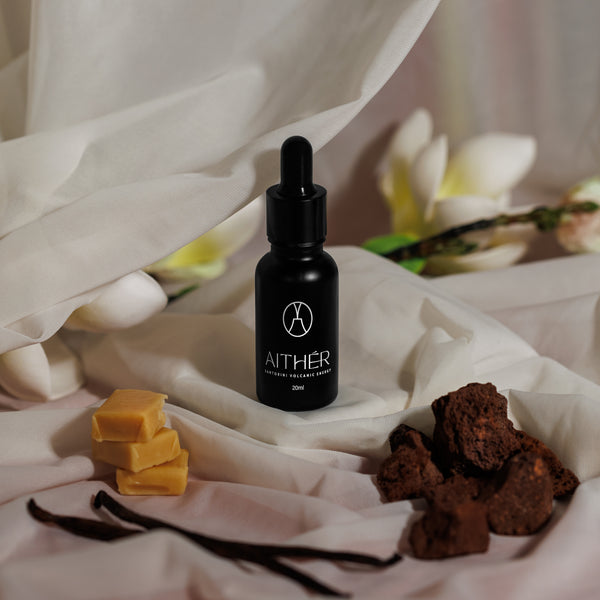 Vanilla Caramel Red Volcanic Stones Mineral Diffuser