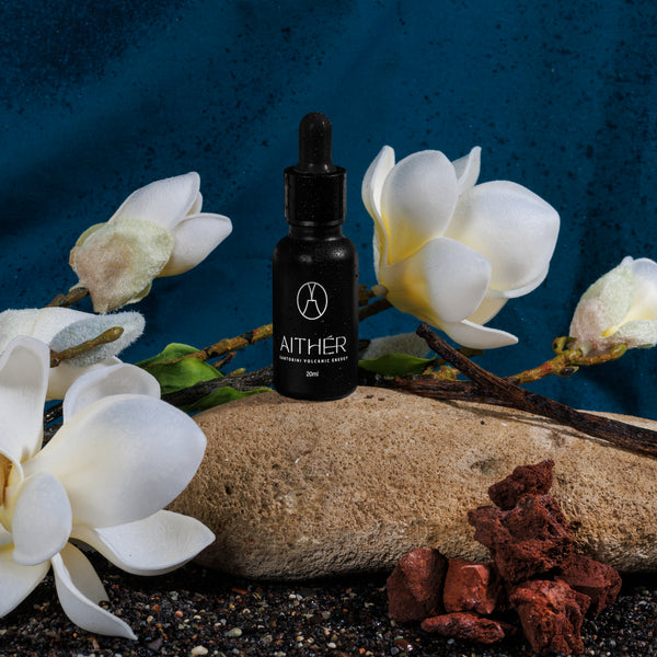 Vanilla Island Red Volcanic Stones Mineral Diffuser