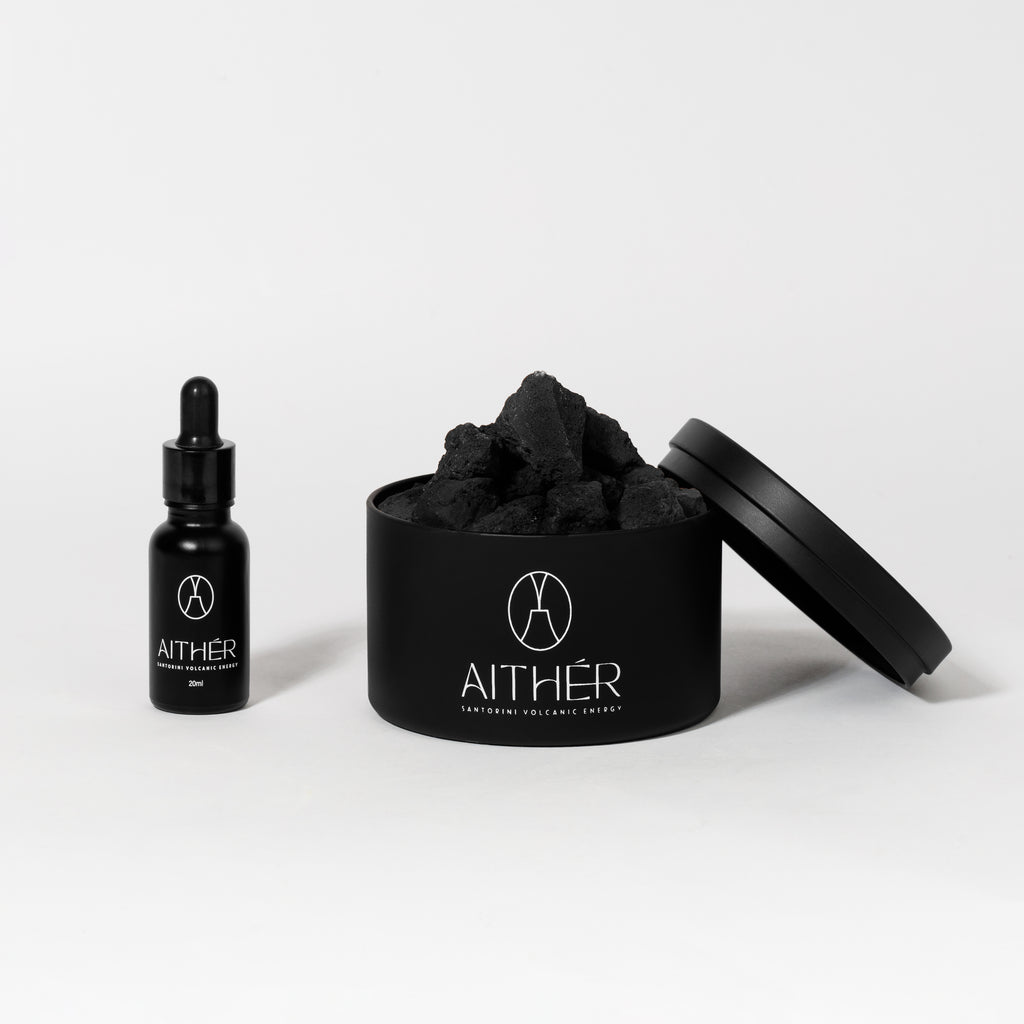 Bamboo Black Volcanic Stones Mineral Diffuser