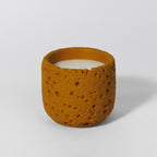 Scented Stone Cement Candle Orchid
