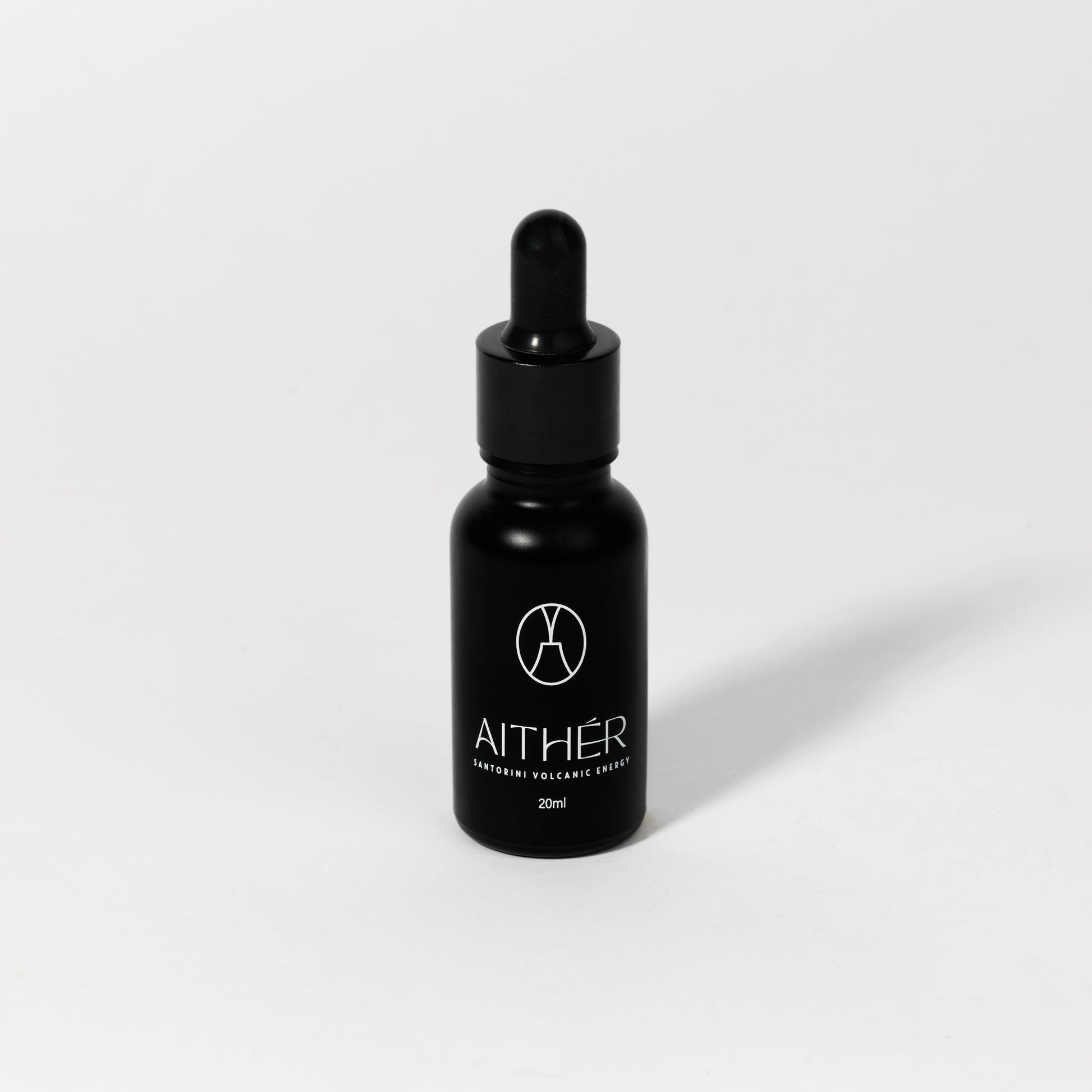 Aither Santorini volcanic energy fragrance oil bottle