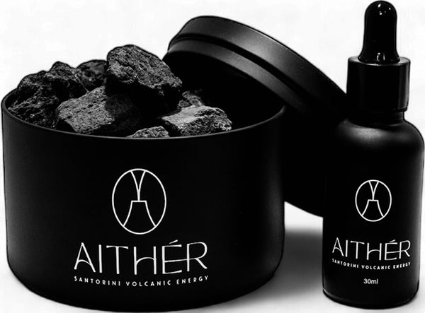 Ginger Almond Black Volcanic Stones Mineral Diffuser